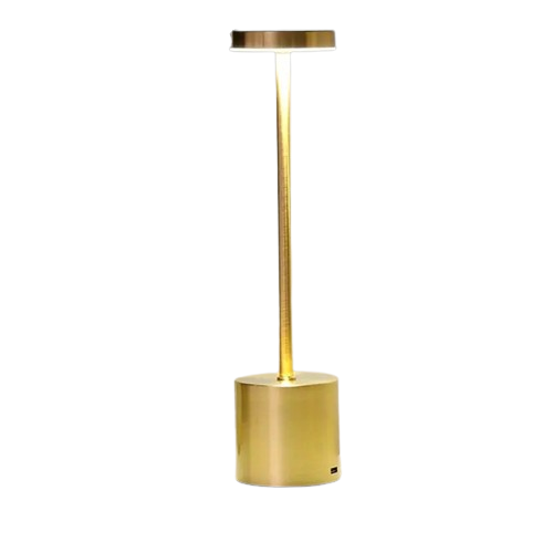 Gold Wireless Touch Table Lamp