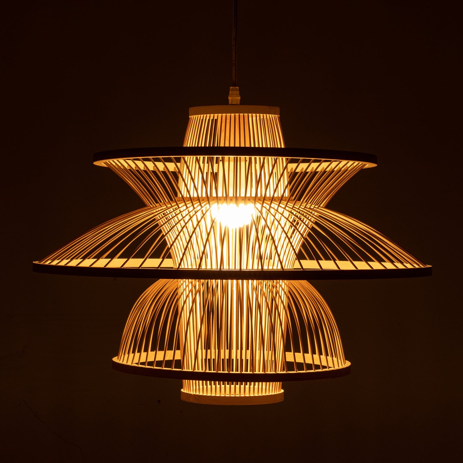 Aurora 3-Layer Pendant Light