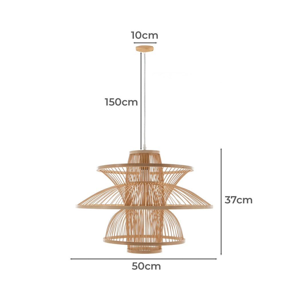 Aurora 3-Layer Pendant Light