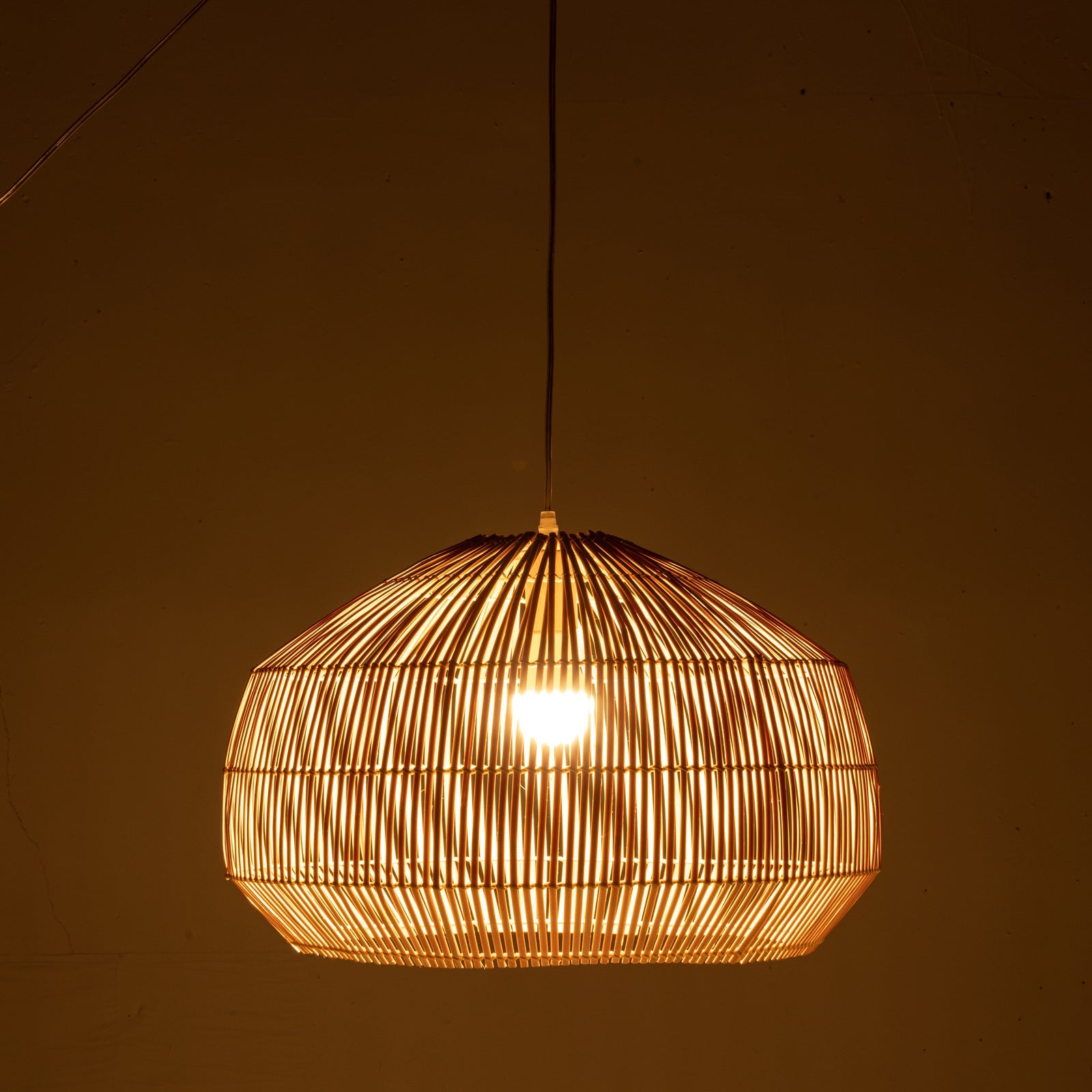 Solara Sphere Bamboo Pendant Light
